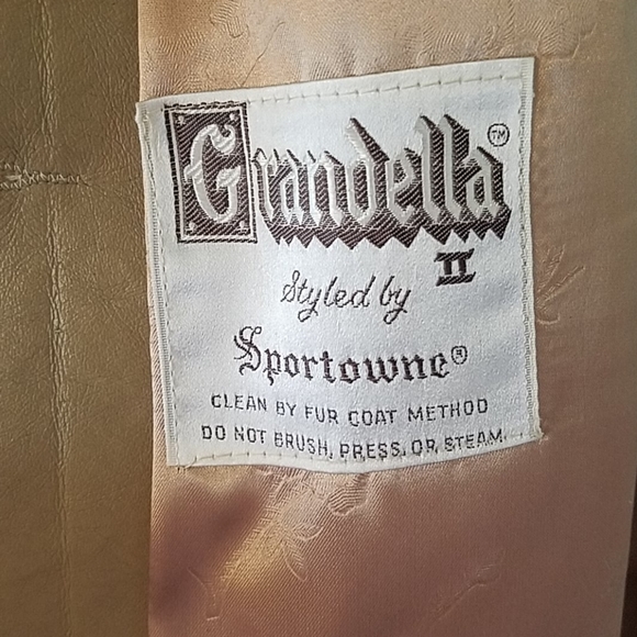 GRANDELLA II SPORTOWNE VINTAGE FUR COAT - Picture 5 of 8